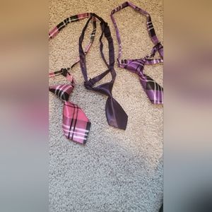Small dog ties. Set of 3